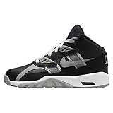 Nike Boy's Air Trainer SC (GS) (Big Kid) Black/Light Smoke Grey/Cool Grey/White 6 Big Kid M