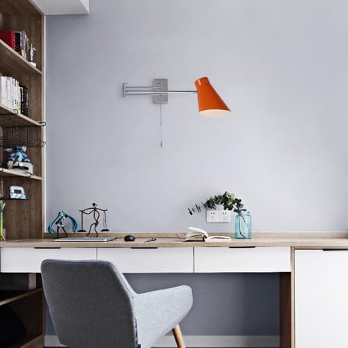 Lampe murale à tête de lit réglable au design épuré et durable - 6