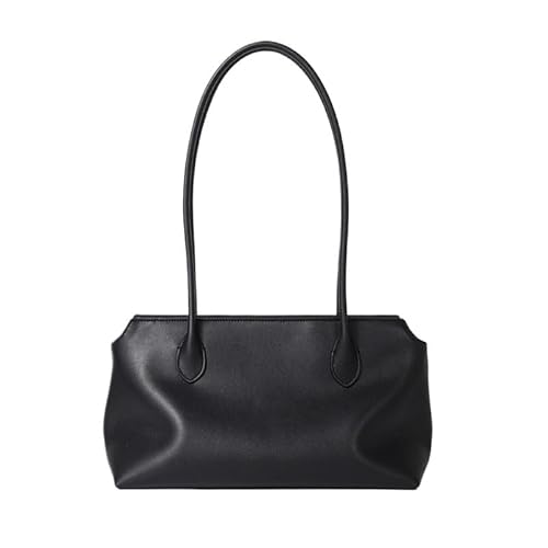 UOHLCX Genuine Leather Women's Bag Tote Large Capacity Underarm Affordable Luxury Handbag Go To Work Commute High-capacity