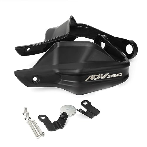 Protège-mains ADV350 au design noir épuré pour une finition parfaite