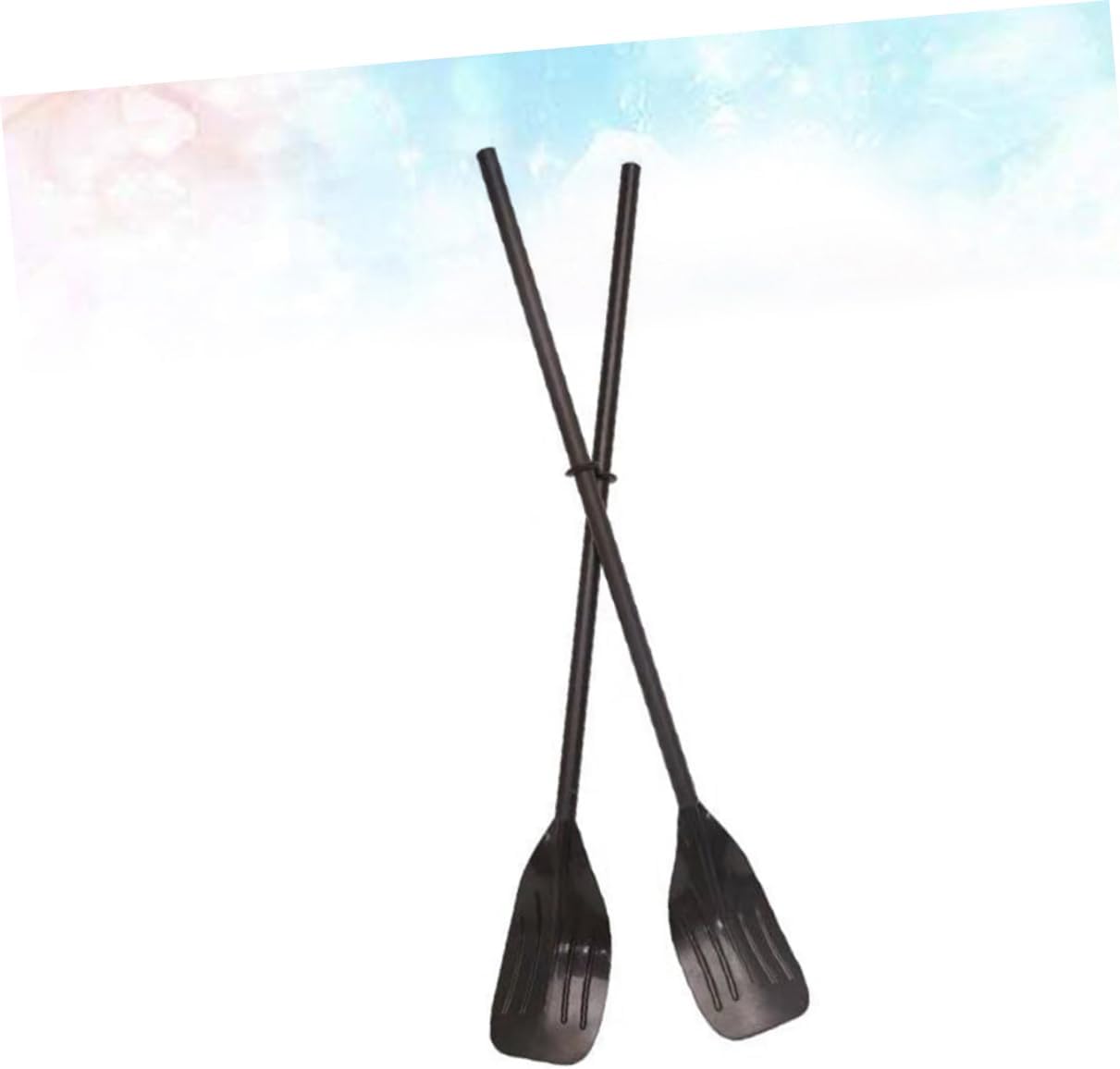 1pair Foldable Kayak Paddle Lightweight Detachable Oars for Canoeing Rafting and Boating Construction Easy to Carry for Water