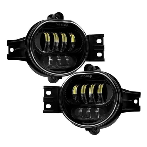 Feux anti-brouillard LED Ram 1500 optique 7.1 pouces noir Durango