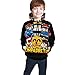 Sudaderas con Capucha Mike-Crack Hoodie 3D Kids Casual Pullover Sweatshirt for Teen Boys Girls