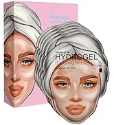 Sisters & Me 5x Gesichtsmaske Hydrogel Maske, Skincare Set, Feuchtigkeitsmaske Gesicht für ein eb...