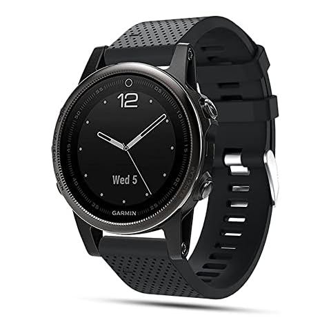 TOPsic Correa de Silicona Suave para Garmin Fenix 5S Cover