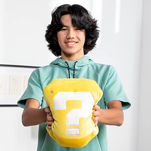 Peluche de Super Mario decorativo grande tipo cubo de interrogación 5