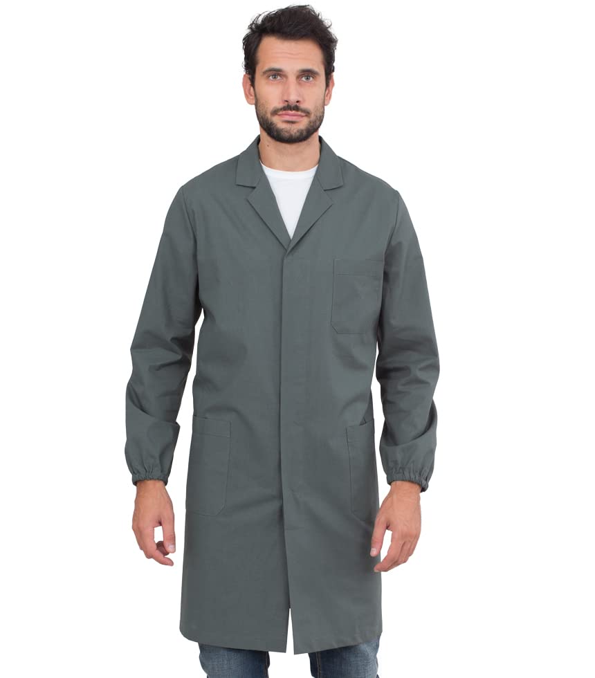 Siggi Capri Coat with Three Pockets Sanfor Cotton Fabric Weight to mq. Size 160