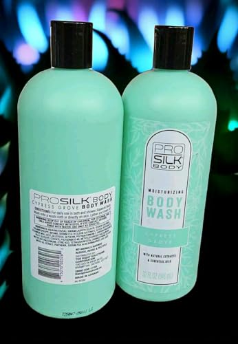 Pro Silk Body Body Wash, Moisturizing Cypress Grove, 32 Fl Oz [2 PACK] image 2