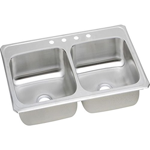 Elkay CR33214 Sink, Four-Hole, Celebrity Bright