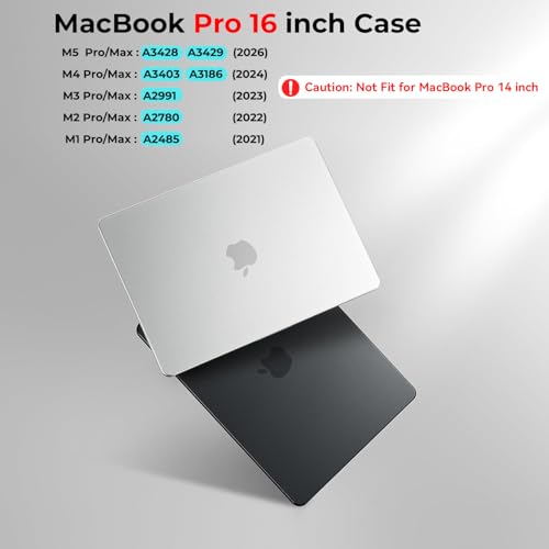 BlueSwan Flexible Case for MacBook Pro 16 inch, M5-M1 Pro/Max 2026-2021 by BlueSwan - Used condition - Image 2