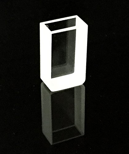 Customized Quartz Cuvette, Light Path 10mm, Volume 7.6ml, Cell,OD=14X24X40MM