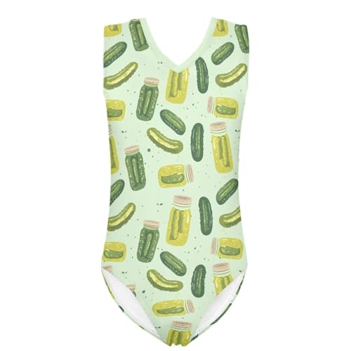 Traje de Baño Deportivo para Niñas con Diseño Gimnasia y Competición Temporada Verano BañAdor NiñA 6 AñOs Bikini Braga Neopreno Natacion