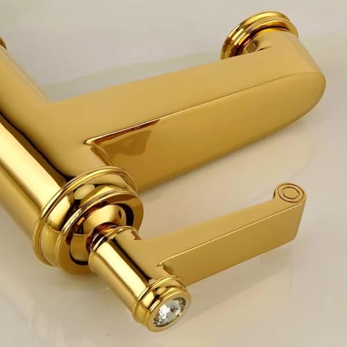 Image of B BACKLINE Brass Basin Mixer Tap | Hot & Cold Bathroom Basin Faucet | Long Body Pillar Tap for Washbasin & Living Room | Chrome Finish, High-Flow Water Tap