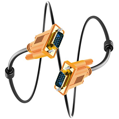 Sacaoch VGA to VGA Computer Monitor Cable Male to Male VGA Cable (3 Feet)