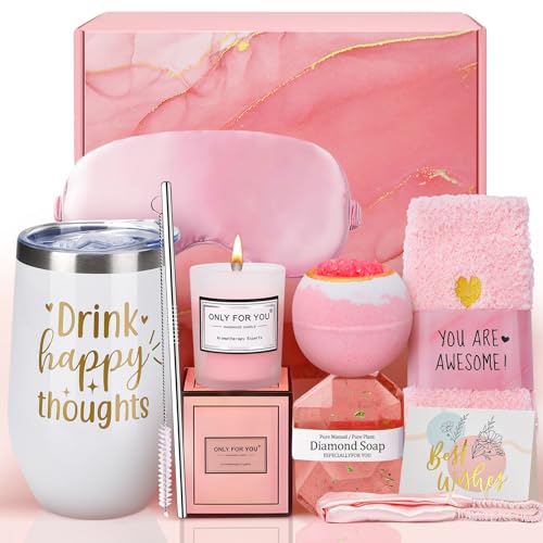 Gift Baskets for Women: Mothers Day Gifts for Mom Wife Women Her Easter Basket Christmas Birthday Valentines Day Stocking Stuffers for Friend Sister Teen Girls Grandma Coffee Mug Set