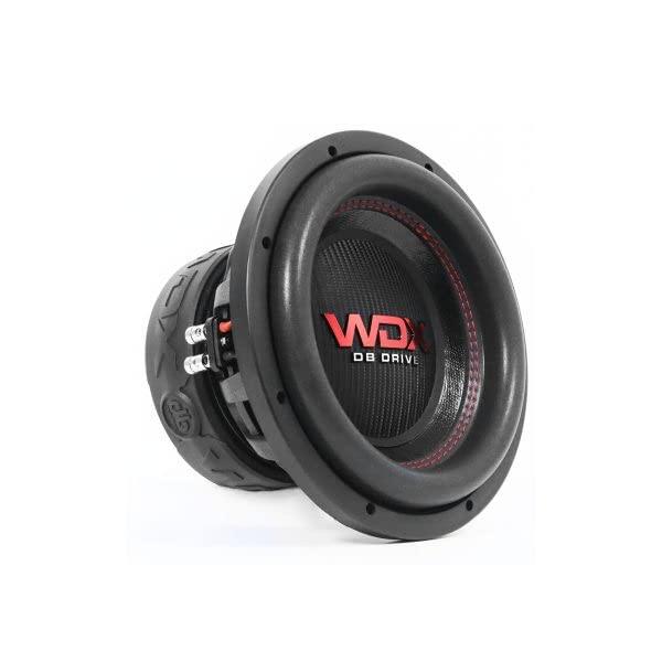 Image of DB Drive WDX G1 Series 4-Ohm DVC Subwoofer (8 Inch, 1,200 Watts Max) WDX8G1.4 Compatible for Car | Black Colour