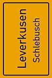  Leverkusen Schlebusch: Deine Stadt, deine Region, deine Heimat!  Notizbuch DIN A5 liniert 120 Seiten Geschenk