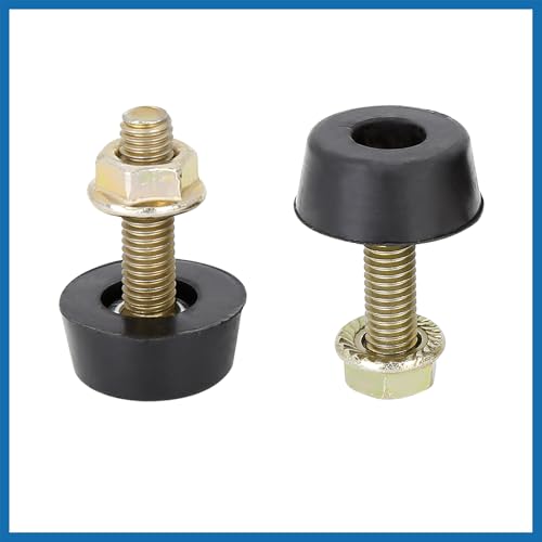 A ABSOPRO 2 Stücke Motorhaubenstopper Stoßstangenschrauben Stopper für Nissan Patrol GQ Y60 Artikelaustausch