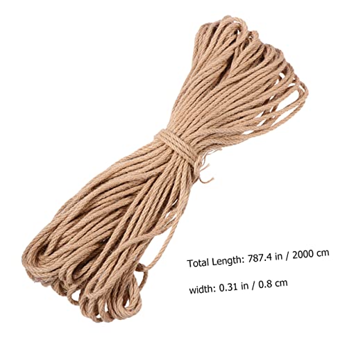 DOITOOL 1 PC Corda DIY Corda De Substituição Arranhando Pós Decoração Da Mão Fitas De Presente Natur