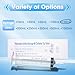 150ml Large Syringe for Thick Liquids, Plastic Syringe Without Needle for Scientific Labs, Industrial Fluid Transfer & Lubricant Dispensing, Individually Wrapped