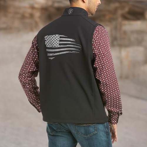 Image of ARIAT Logo 2.0 Patriot Softshell Vest