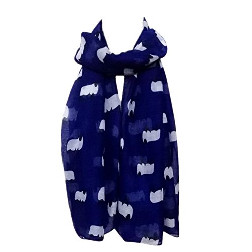 lookatool Lady Womens Long Cute Sheep Print Scarf Wraps Shawl Soft beach Scarves