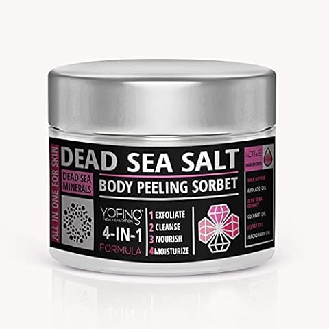 YOFING Dead Sea Salt Body Scrub Cover