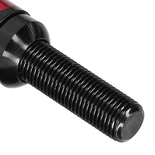 Image of Qiilu Extended Lug Bolts, 20pcs Steel Extended M12x1.25 28mm Thread with Sleeve Universal for Car (Red)