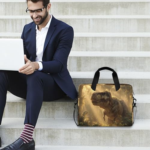 Maletín para portátil con estampado de dinosaurios miniatura 3