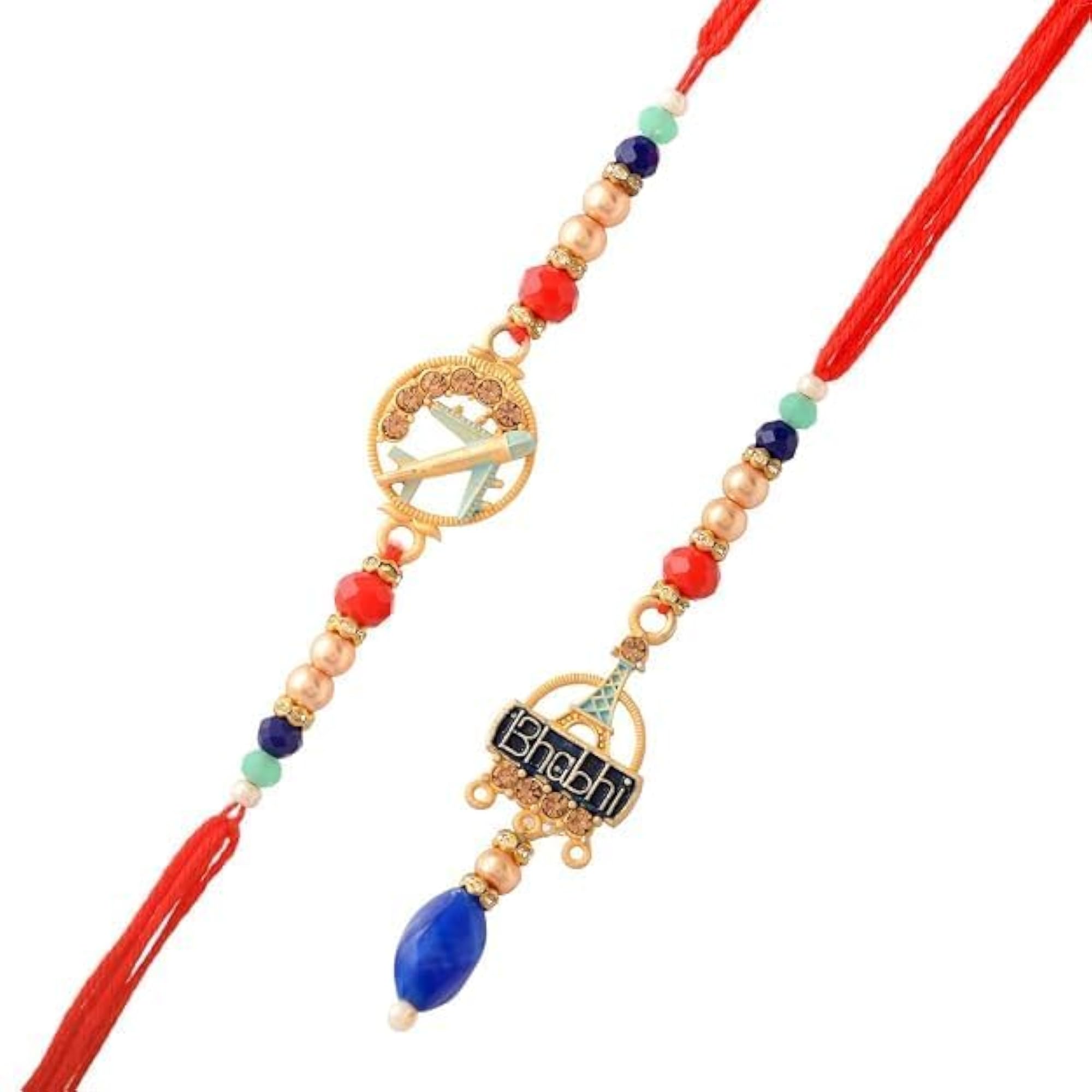 Couple Rakhi Set with Fridge Magnet, Raksha Bandhan Gift