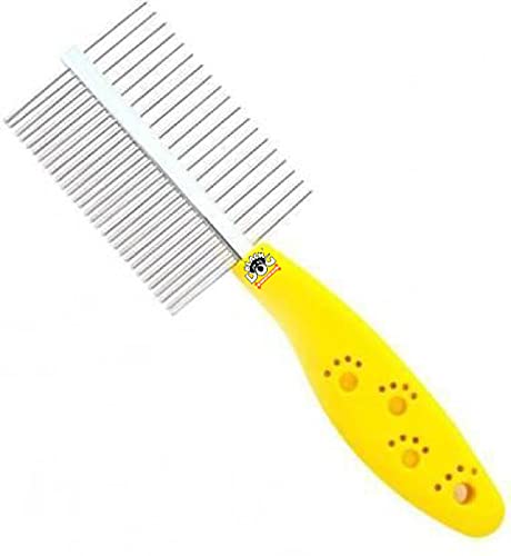 See full amazon price history chart for BLACK DOG Comb For Dog + Comb For Cat + Dog Brush + Cat Brush Pet Grooming Brush Paw Print Handle Double Side Steel Needles Comb + Hairbrush Grooming for Dogs and Cats (Color May Vary) BLACK DOG Comb For Dog + Comb For Cat + Dog Brush + Cat Brush Pet Grooming Brush Paw Print Handle Double Side Steel Needles Comb + Hairbrush Grooming for Dogs and Cats (Color May Vary) (B0968TFB82) Amazon Price History, Amazon Price Tracker