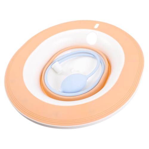 KOMBIUDA Butt Basin Haemorrhoid Treatment Bidet Basin Elderly Sitz Bath Basin Household Sitz Basin Sitz Bath Postpartum Useful Sitz Bath Basin Women Sitz Bath Basin Bathtub Portable Pink Pp