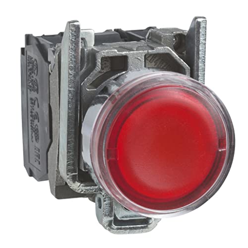 Puls.lum.led 24V NA+NC Rojo : évitez les pannes de signalisation 24V