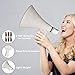 Water Gear Power Megaphone - Sports Handheld Bullhorn Speaker with Built-in Whistle and Siren - Loud and Clear to Talk on - Adjustable Volume Control and Clear Sound (8 Watt)