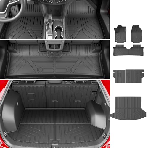 powoq Floor Mats Compatible with 2025 2026 Chevy Equinox GMC Terrain No EV