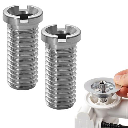 RDNKVB 2 Piezas 35mm Tornillos para Cesta de Fregadero, Tornillo de Cocina para Fregadero, Tornillo Inoxidable para Fijar Cesta de Fregadero, Piezas de Fregadero, Fregadero Tapones