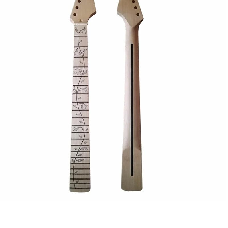 Strumenti musicali Guitarra con manico for chitarra elettrica in acero intarsio a 22 tasti