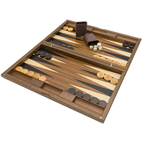 Preisvergleich Produktbild Dal Negro The Oxford Deluxe Backgammon Set