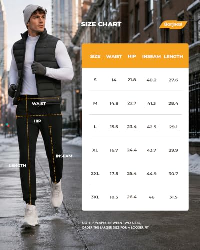 Mens Fleece Lined Sweatpants  - image 6