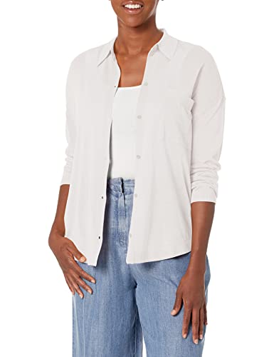 Image of Armani Exchange Women's Knitted Linen Sheer Cardigan