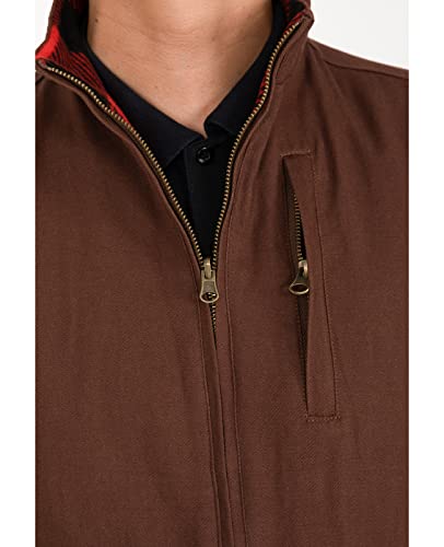 Image of ZENTHACE Men's Full Zip Reversible Work Casual Vest
