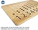 Wooden Number Counting Board - Toddler Toys - Sensory Play - Counting Aid Board - Montessori Number Tracing - Homeschool Toys - Birthday Gift - Math Board - Learning Board - Educational Boards