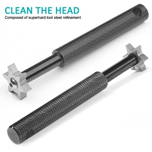 YYwenting Golf Club Groove Sharpener Golf Groove Cleaner Tool Golf Club Cleaner and Club Repair Quickly Grind Clean for All Golf Irons - Image 3