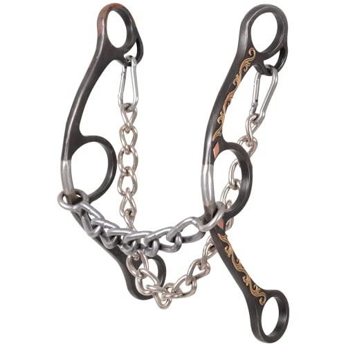 Classic Equine Sherry Cervi Diamond Long Shank Chain Gag Bit
