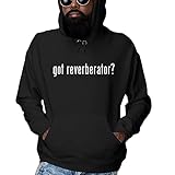 got reverberator? - Men's Ultra Soft Hoodie Sweatshirt, Black, Large