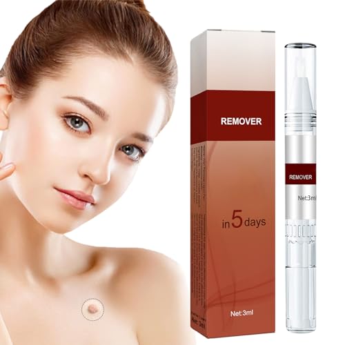 Skin Tag Remover, Wipe Off Moles Remover, Wart Remover, Wipe Off Skin Tags & Moles Remover, WipeOff Remover Pen for All Skin Types, Quick Liquid Moles Pen, Easy to Remover