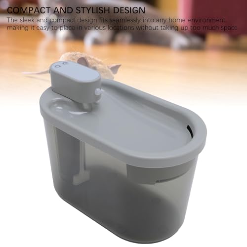 Fuente automática de agua para perros y gatos Dioche 2.2L miniatura 3