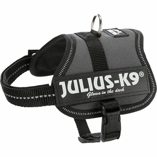 K9 Powergeschirr, Größe: XS/Mini-Mini, Anthrazit