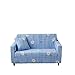 Produktbild my cat Sofabezug Night Forest Couchbezug eng umwickelt rutschfest für Wohnzimmer Couchbezug L-Form Sessel Farbe 10-1-Sitzer 75-140 cm