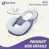BZ SUN Baby Lounger Pillow, Portable Rest Nest Baby Bed, Multi-Functional Infant Lounger, Soft Non-Slip, Comfortable and Breathable, Tummy Time #5
